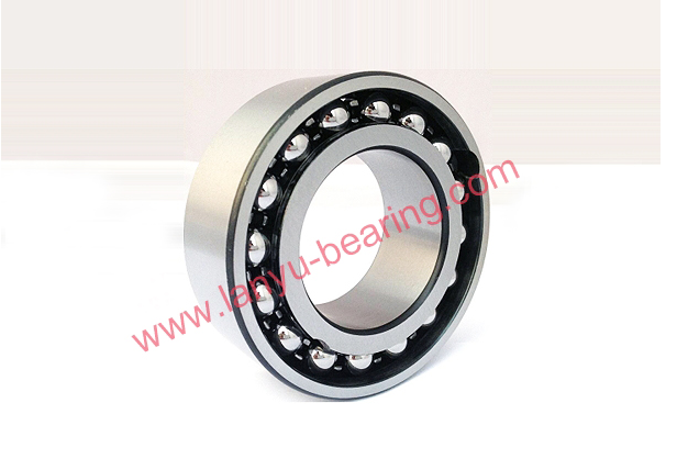 U-shaped iron cage double row angular contact ball bearing