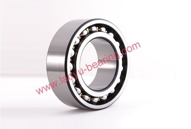 Brass cage double row angular contact ball bearing