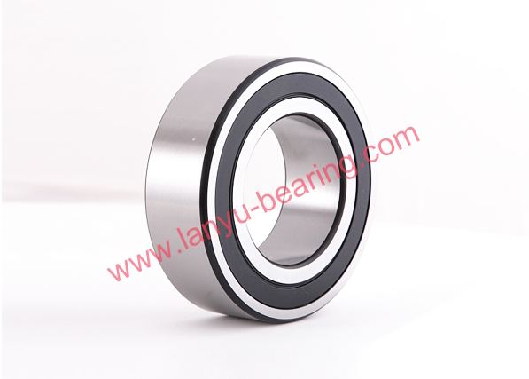 Rubber cover (RS, 2RS) double row angular contact ball bearing