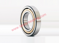 Brass cage single row angular contact ball bearing C (15°) AC (25°)