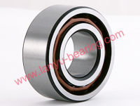 Crown steel cage double row angular contact ball bearing